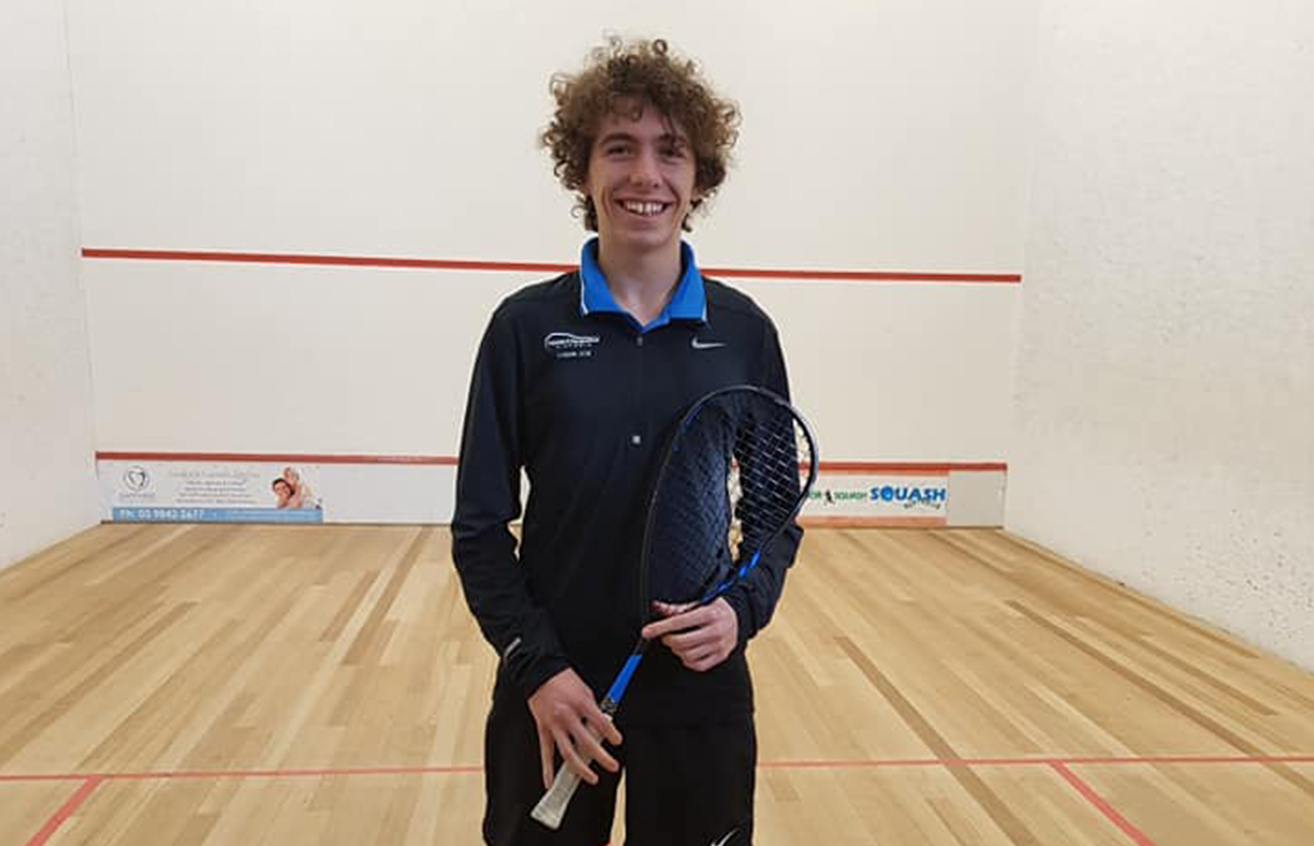 Molinaro “Honoured to represent Victoria” at 2019 AJC Squash
