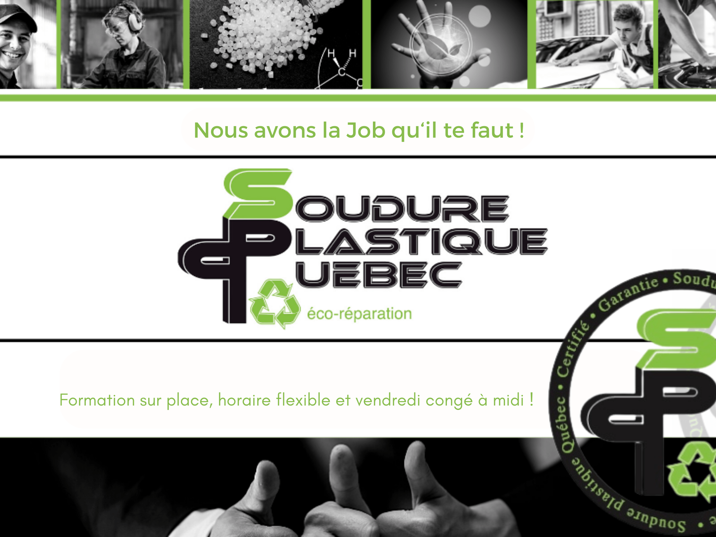 m1. Maneouvre, Soudure Plastique Québec Emplois à Victoriaville