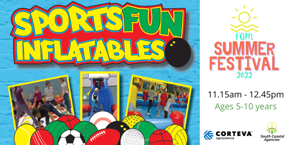 Sportsfun Inflatables Ages 510 years, Hopetoun, Sat 15th Jan 2022, 11