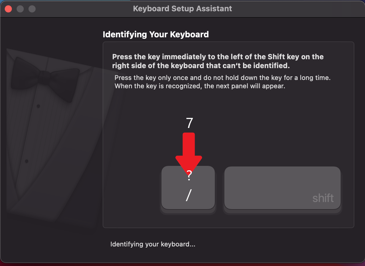 Keyboard Setup Assistant