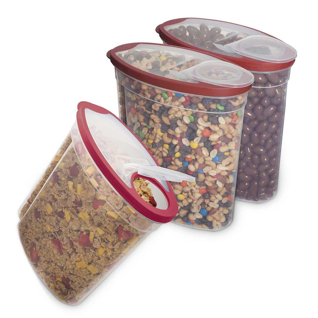 Rubbermaid® Cereal Keeper, 3 pk. (Assorted Colors) Fukki