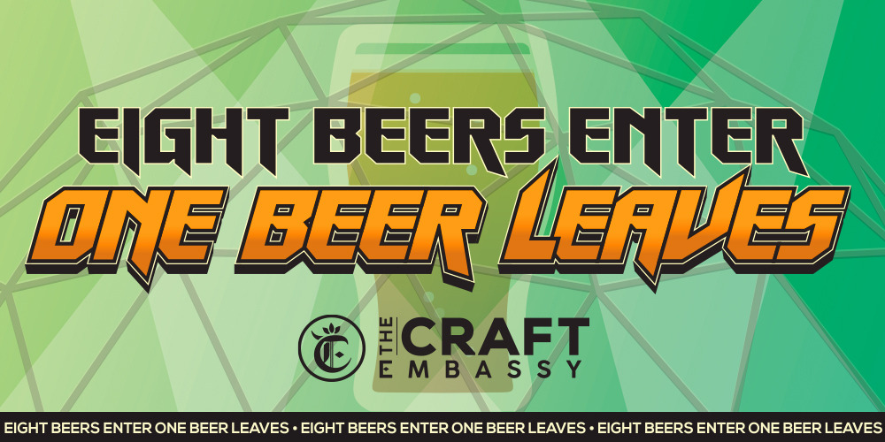 The Craft Embassy Microbrewery Challenge. Eight Beers Enter One Beer