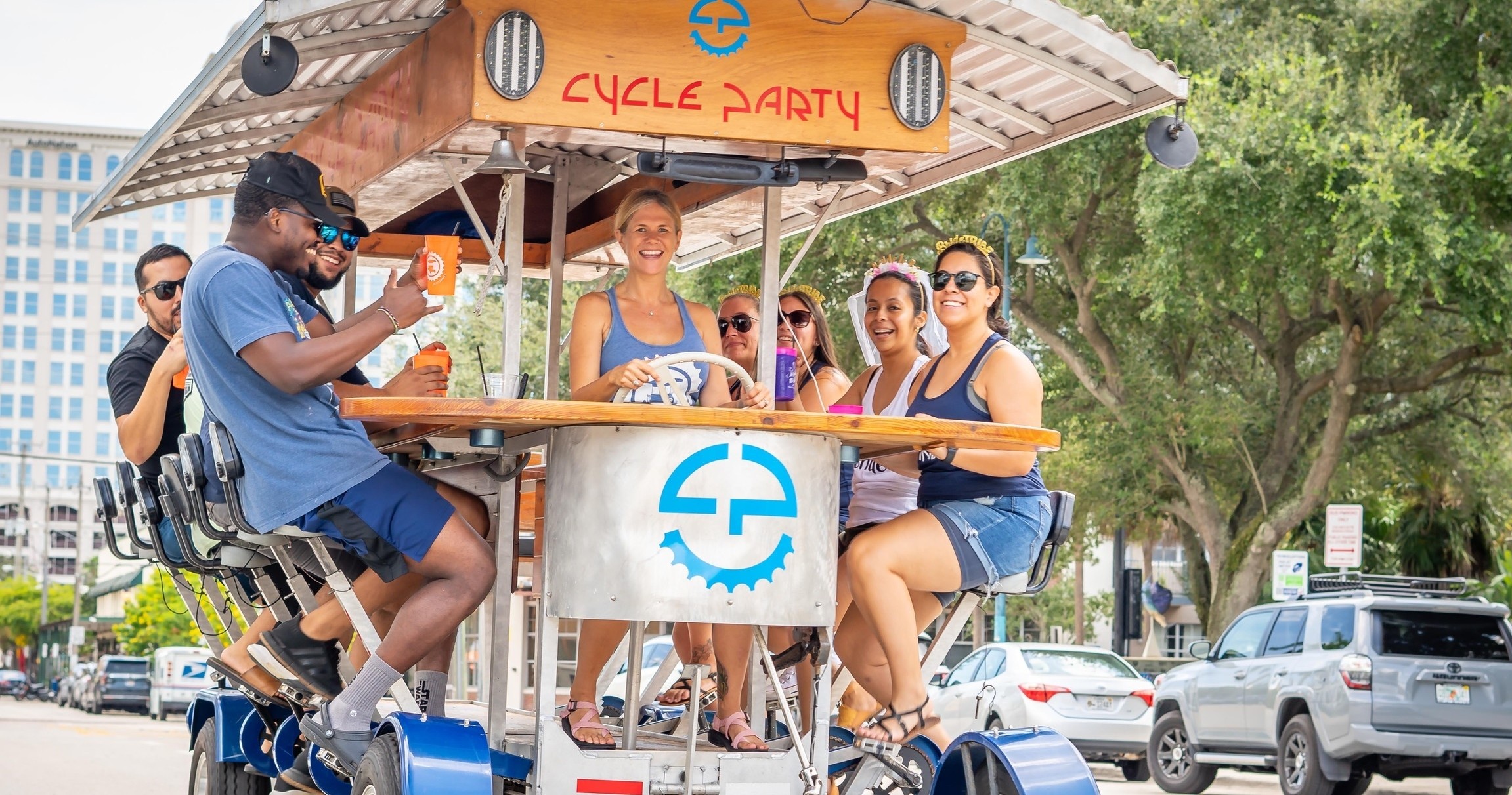 Cycle Party Las Olas Bar Crawl on Fort Lauderdale's Top Party Bike