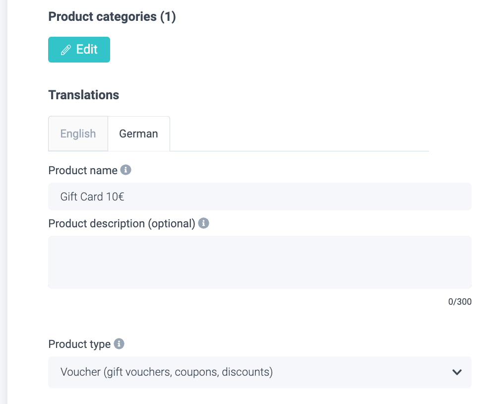 How to set up Gift Cards