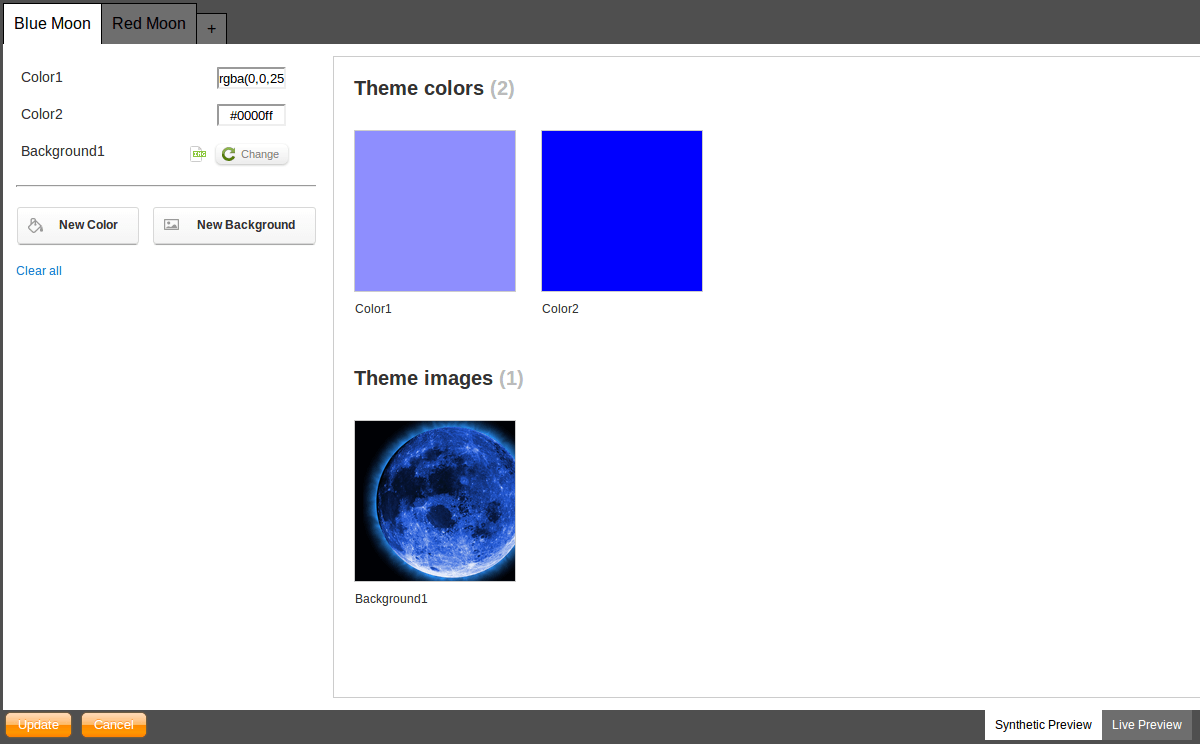 Color Palette Editor