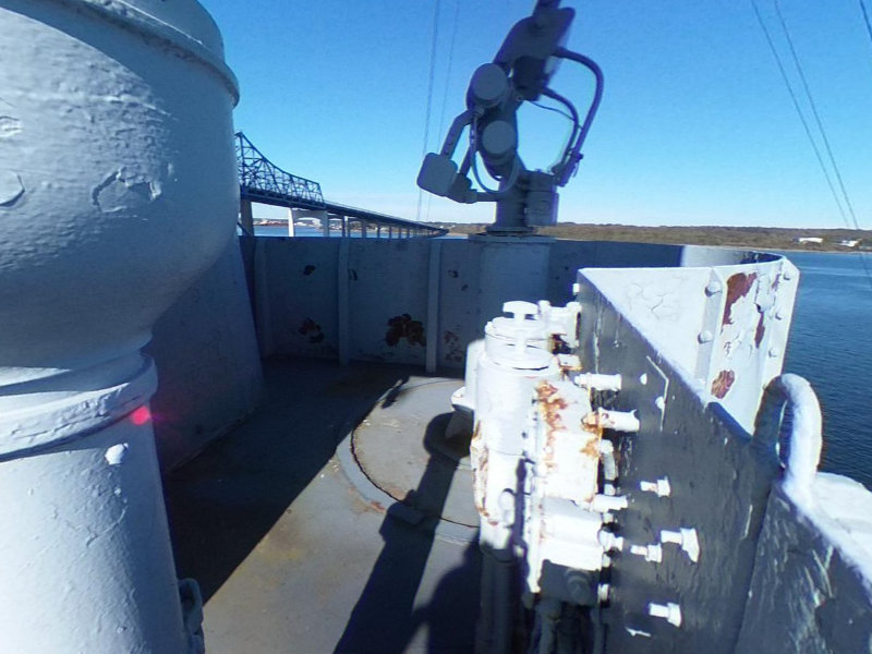 View from outside the radar plot, USS Massachusetts on Momento360