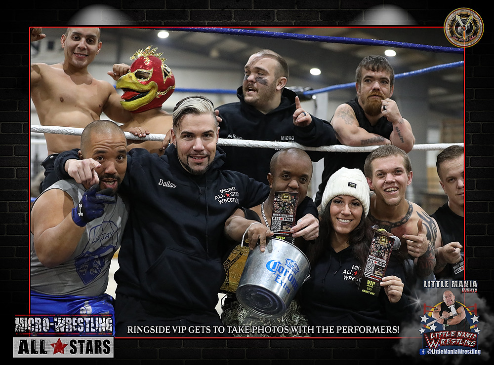 Kingsland, GA MicroWrestling All * Stars Round 2 Little Mania