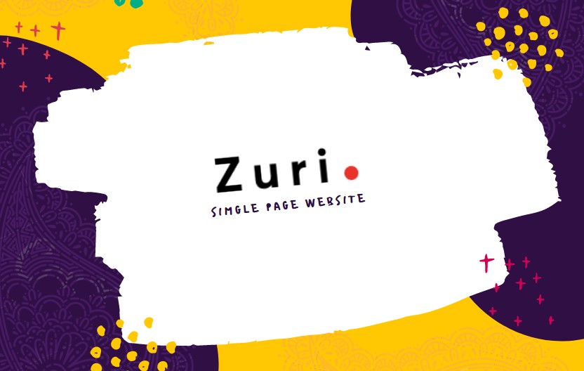 Single Page site Zuri Stores Flutterwave Store