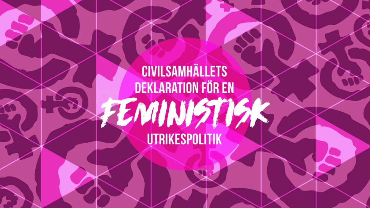 Vilka partier står upp för en feministisk utrikespolitik efter valet?