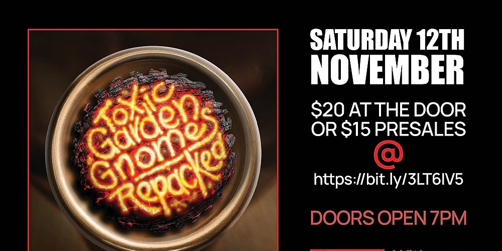 Toxic Garden Gnomes Bird Flies High Shelly D & The Buds