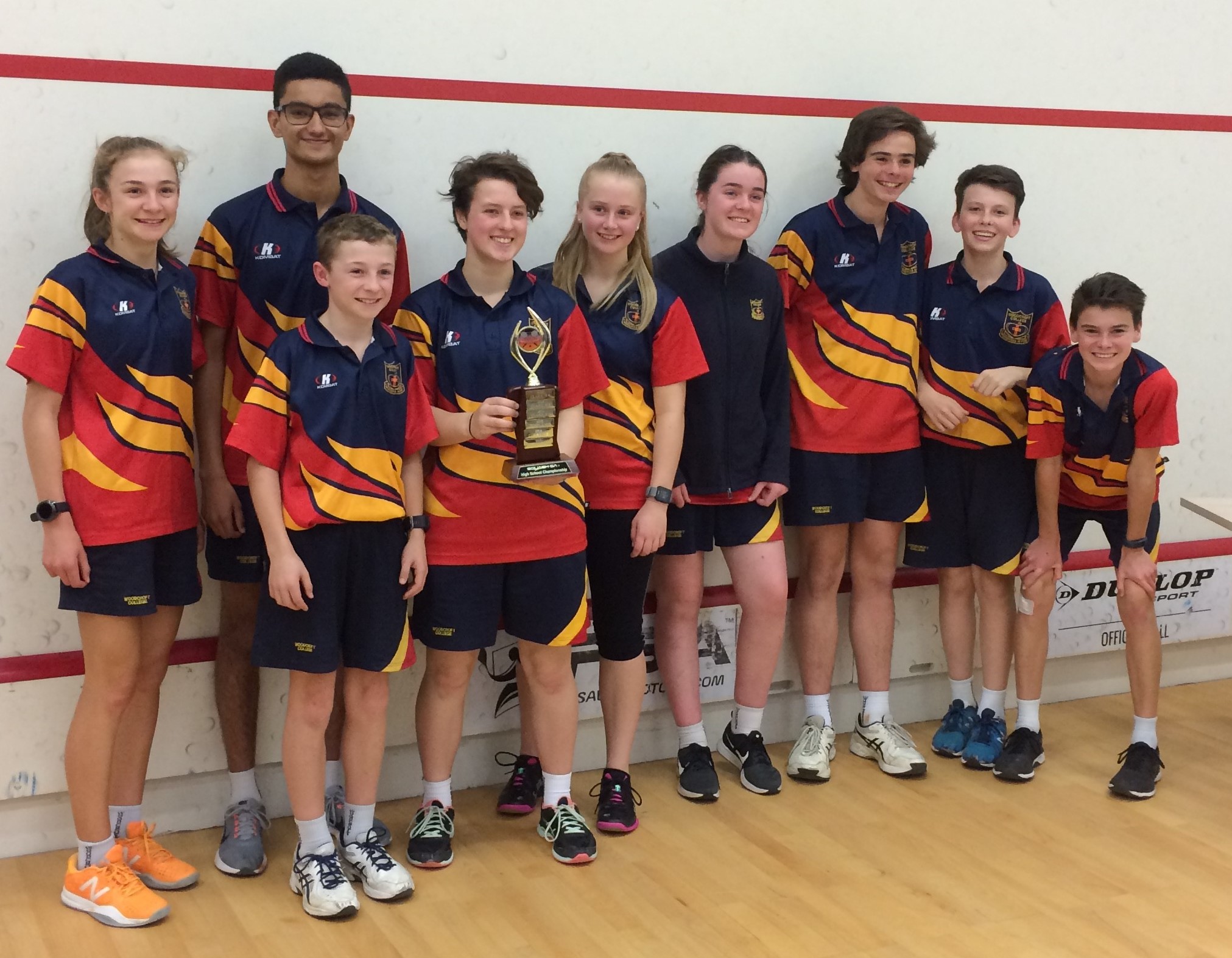 Congratulations to Woodcroft College 2018 High School Squash