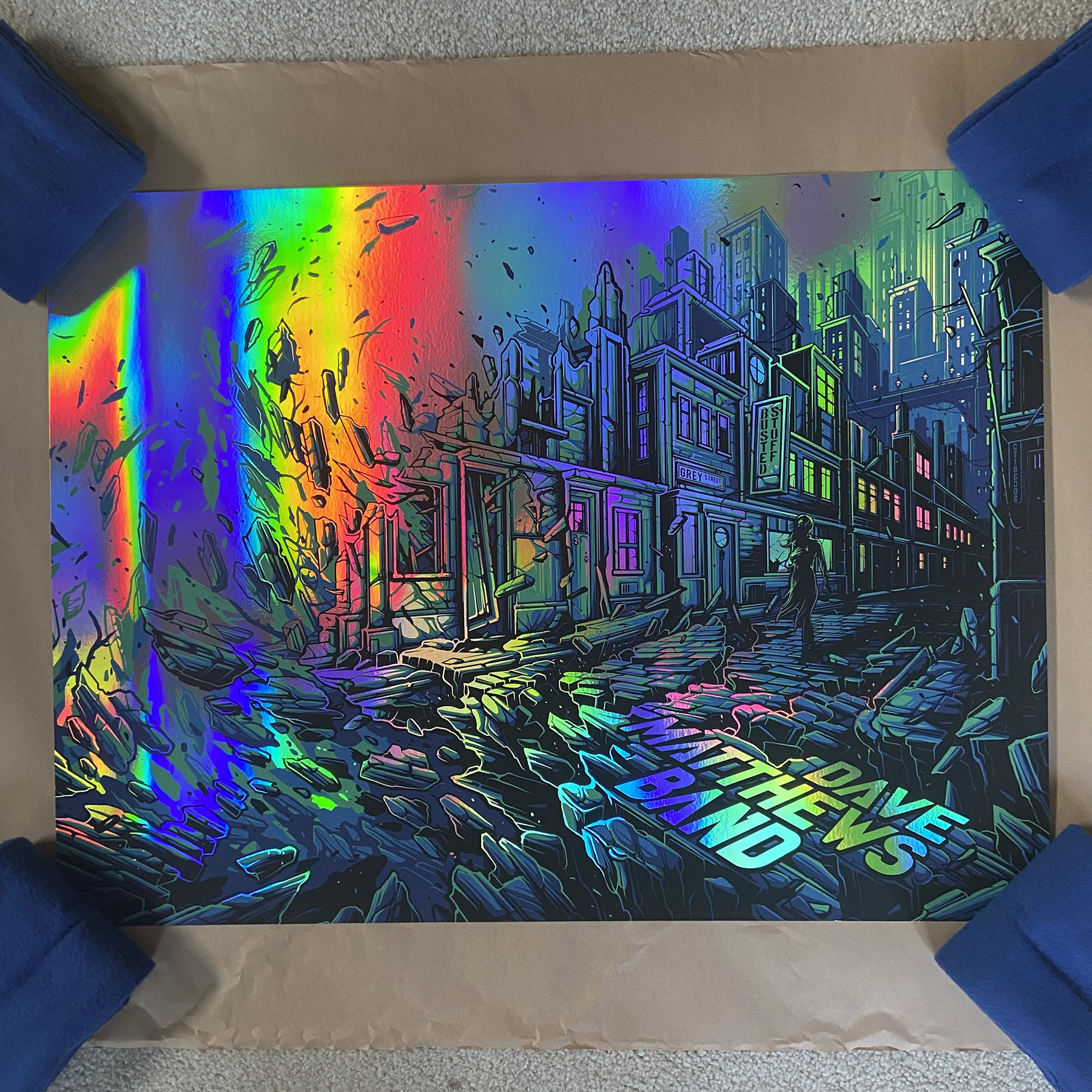 Davematthewsband2022greystreetsongposterdanmumfordrainbow