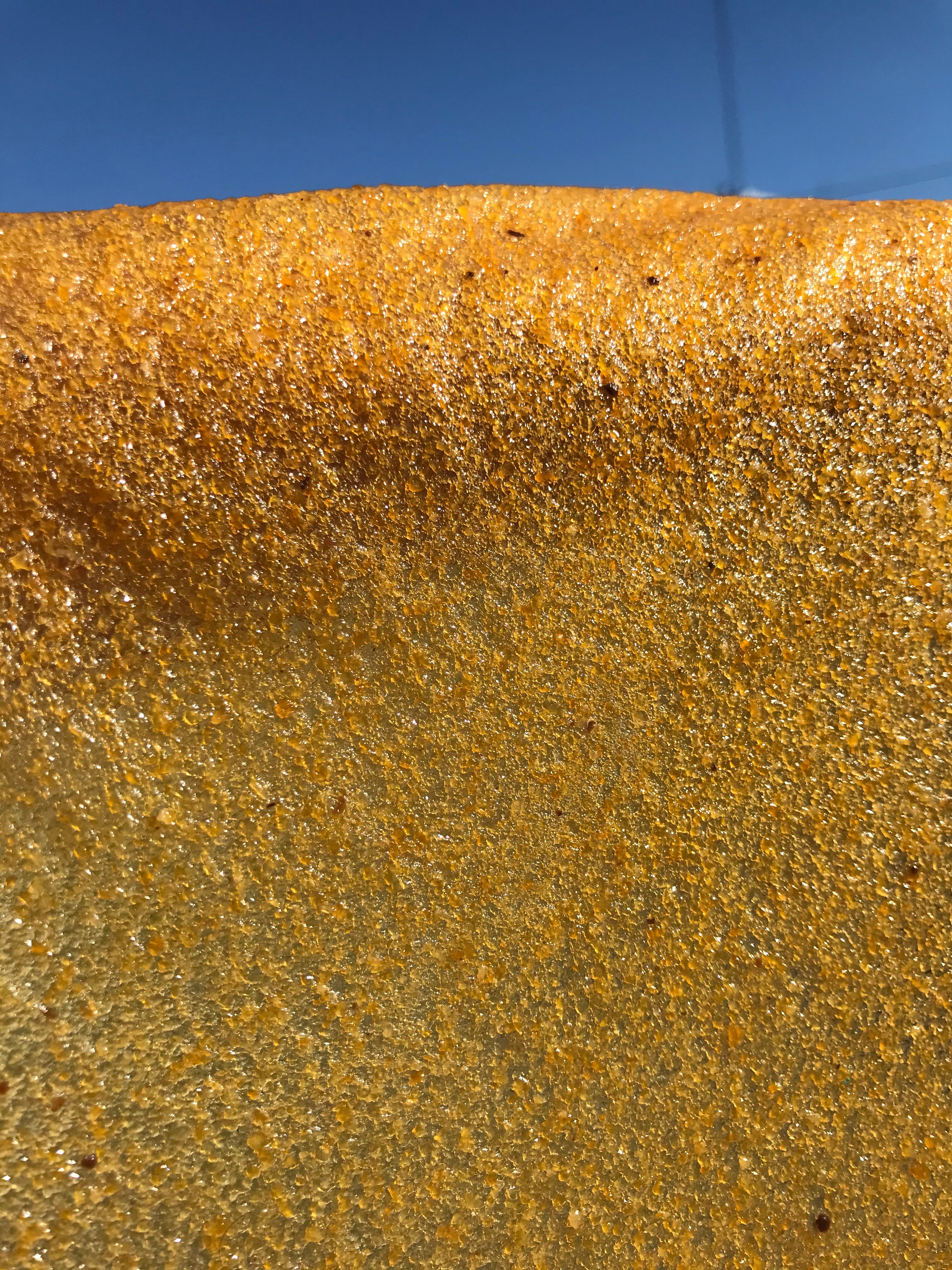 Materiom Clementine peel gelatin plastic