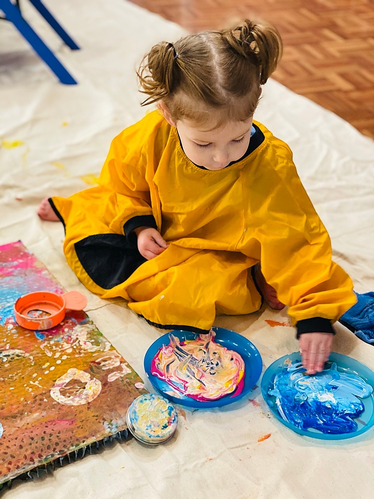 Messy Art Play Sensory Creative Play for Toddlers (18m3yrs) PORT