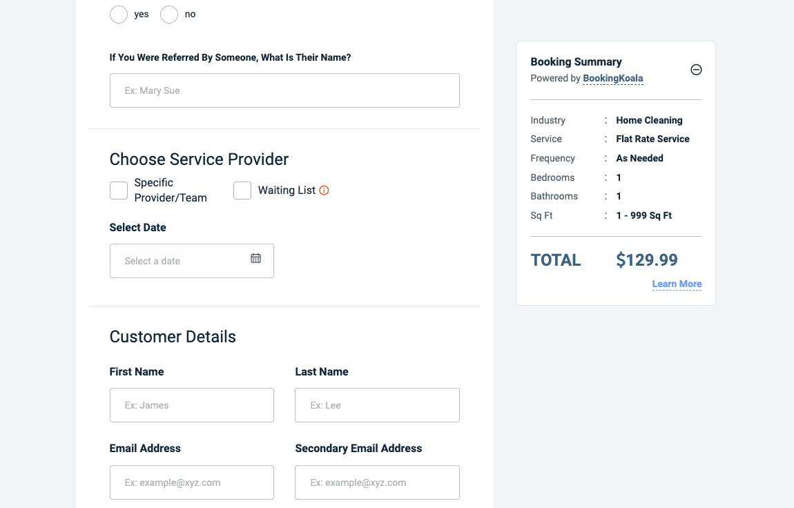 Date & daily discounts