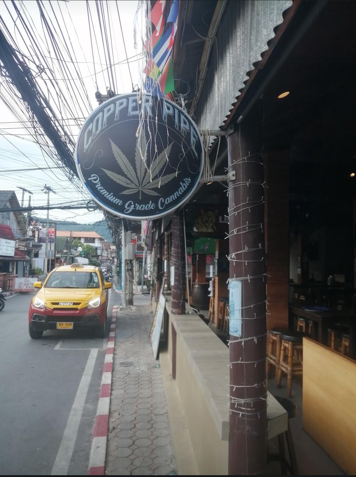 Copper Pipe Cannabis Cafes And Restaurants in Thailand