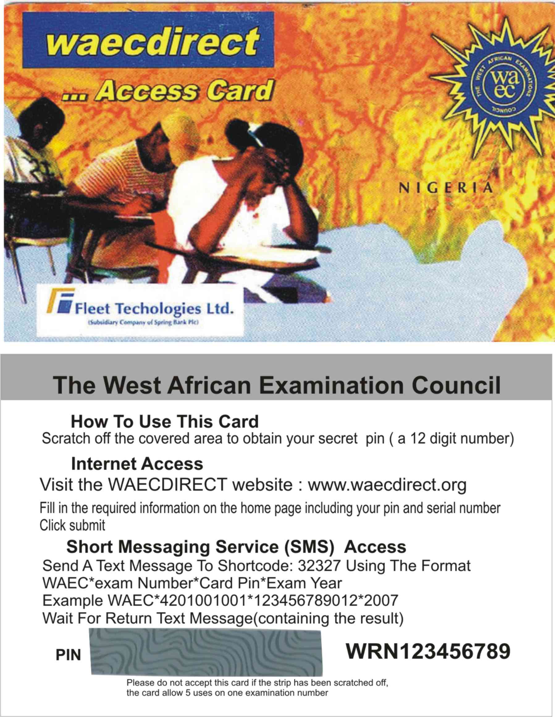 WAEC RESULT CHECKER Gene6 business world Flutterwave Store