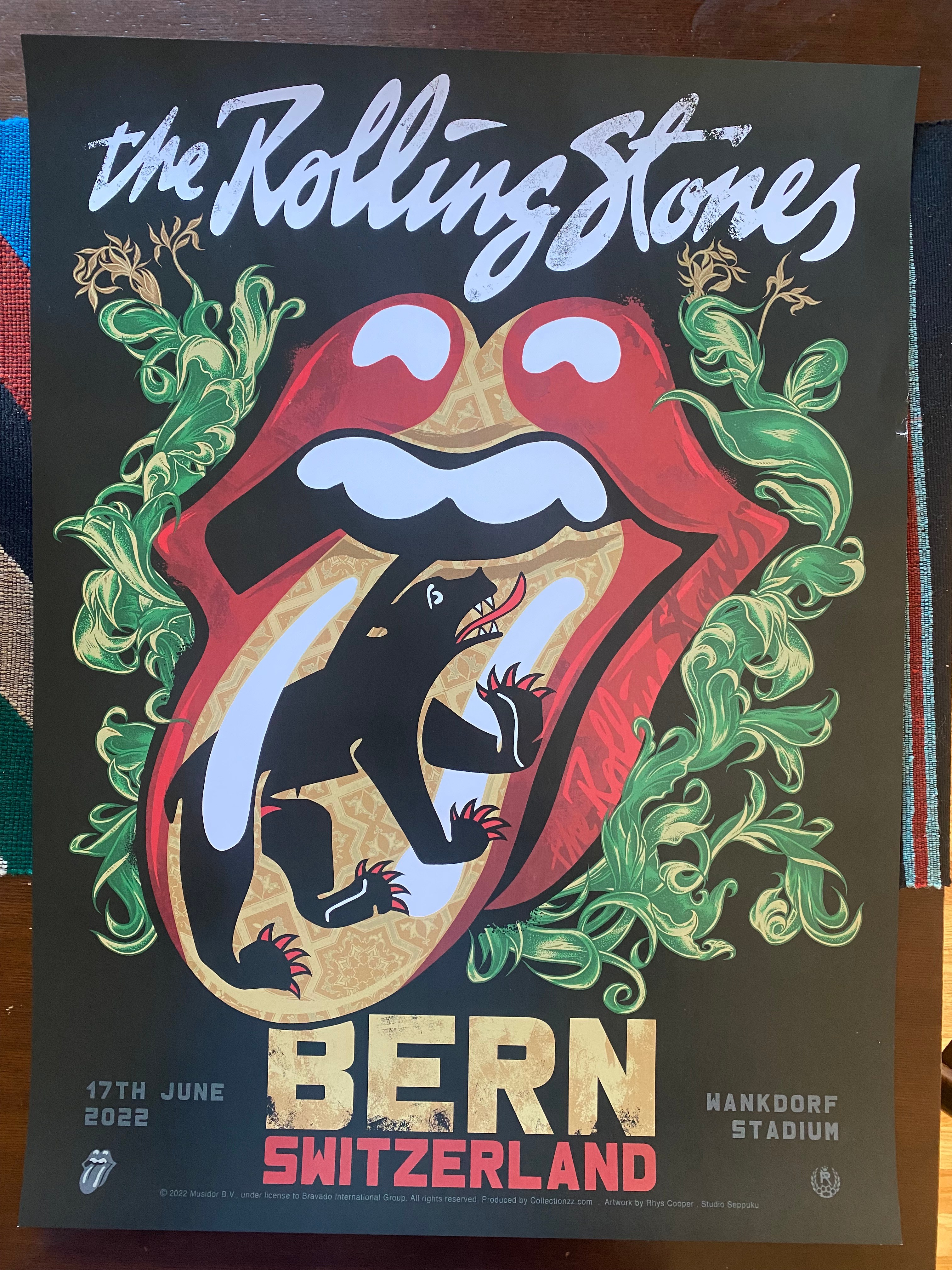 Rolling Stones SIXTY Europe 2022 Tour Posters