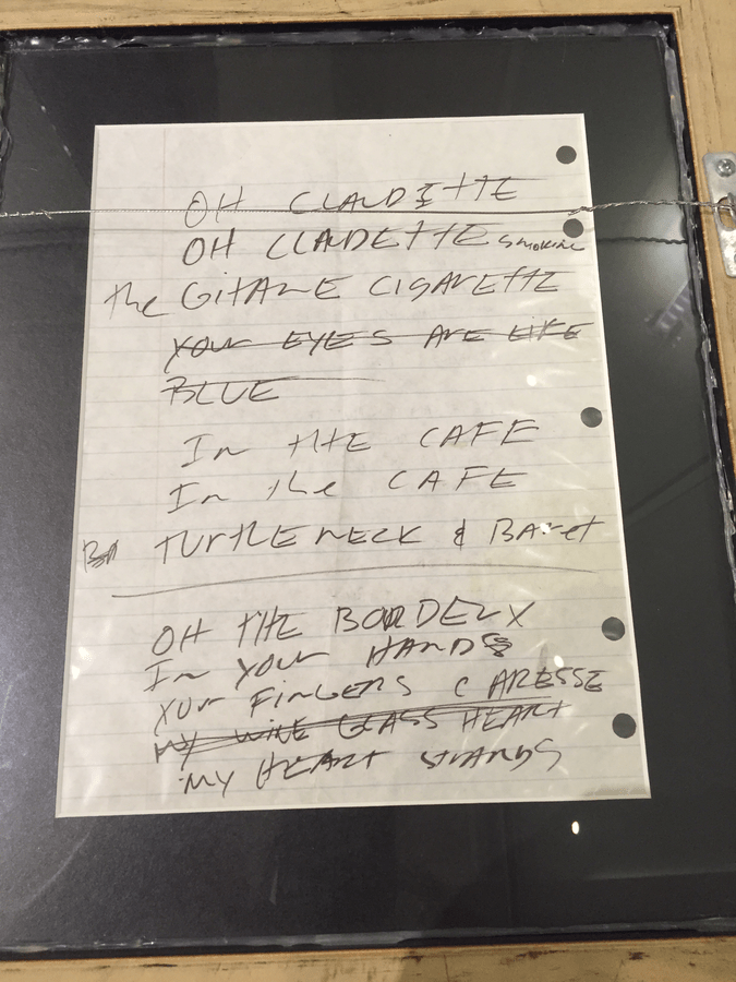 Davegrohlfoofightersoriginalbigmehandwrittenlyrics Collectionzz