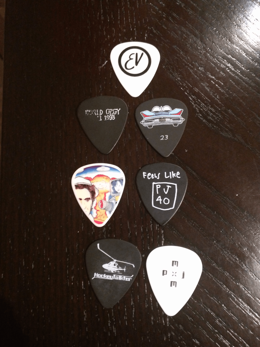 Pearljamguitarpicks Collectionzz