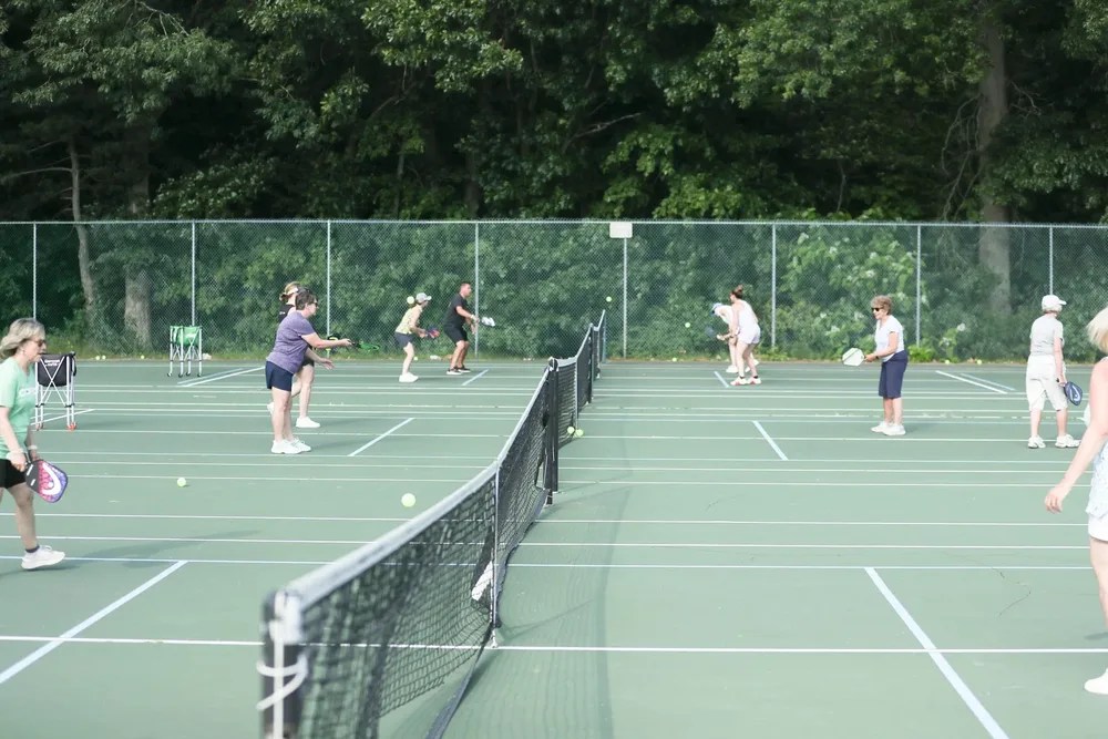 Play Pickleball at Cronin Field, Hingham Recreation Court Information