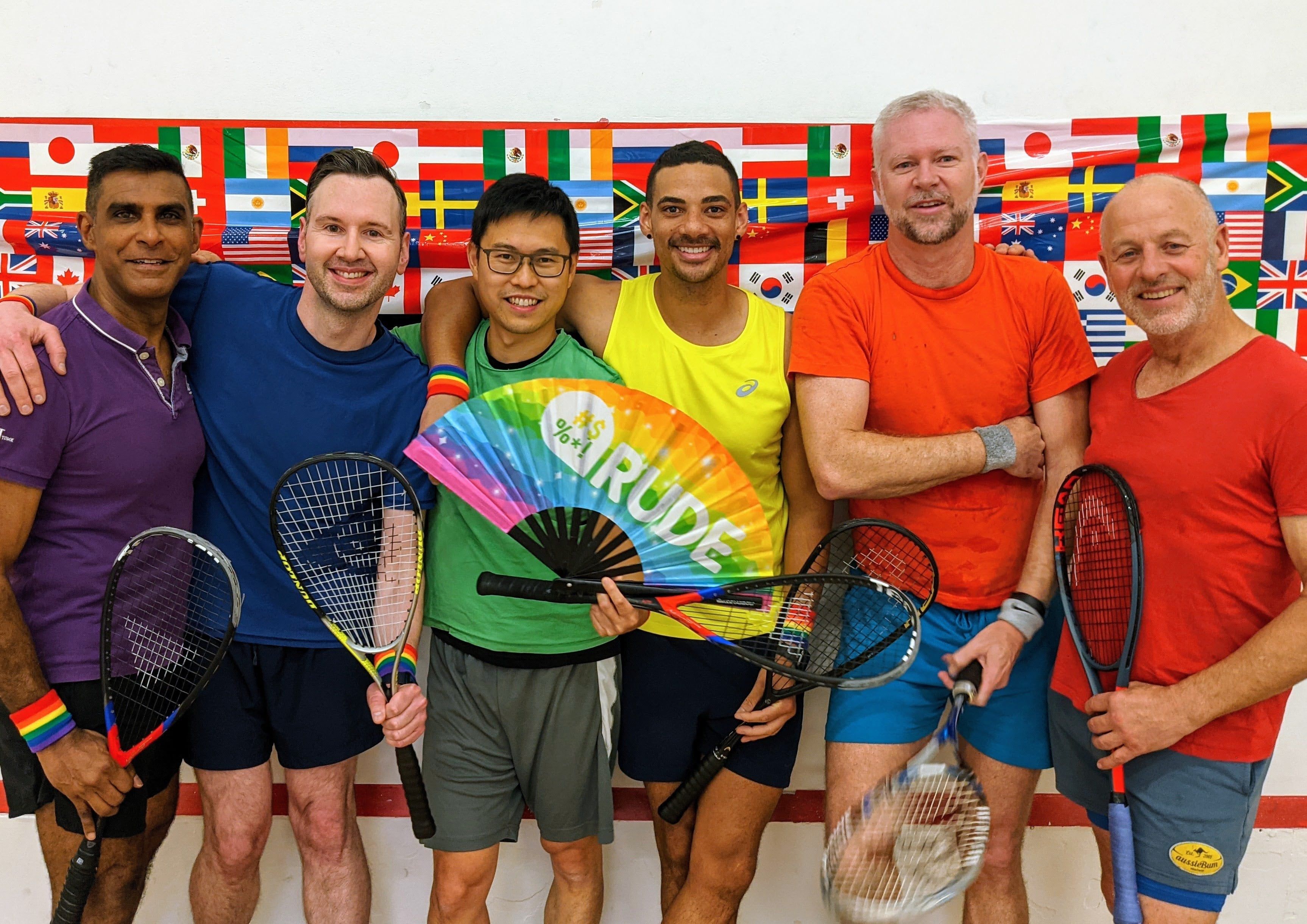 Squash Australia and Rainbow Racquets set to take part in WorldPride