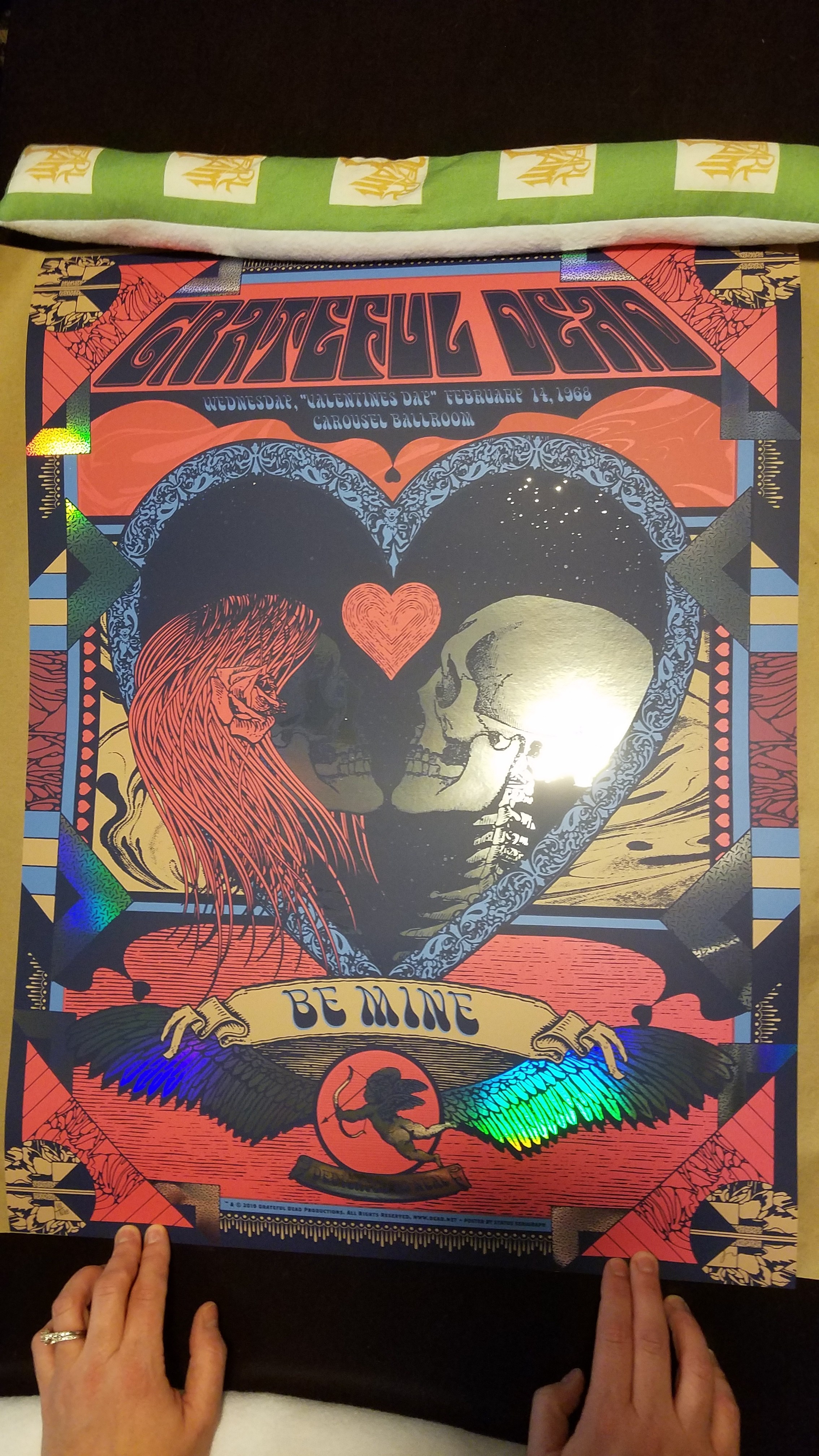 Gratefuldeadvalentinesday2019statusserigraph Collectionzz