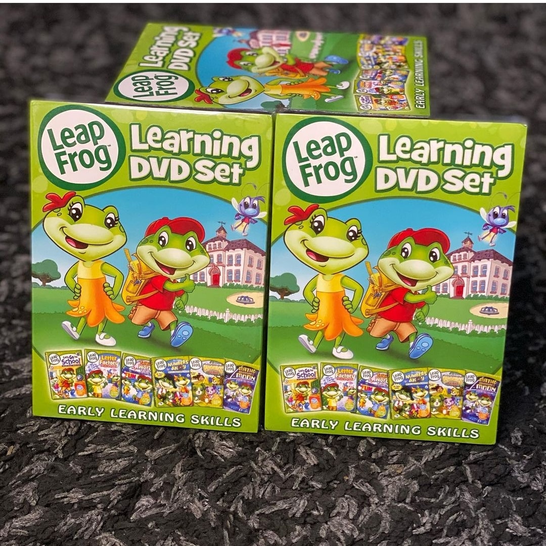 Leapfrog Learning Dvd Set atelieryuwa.ciao.jp