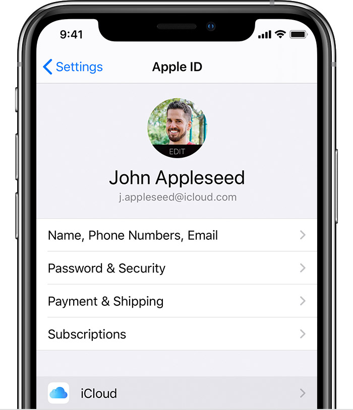 How do I backup my iPhone data with iCloud?