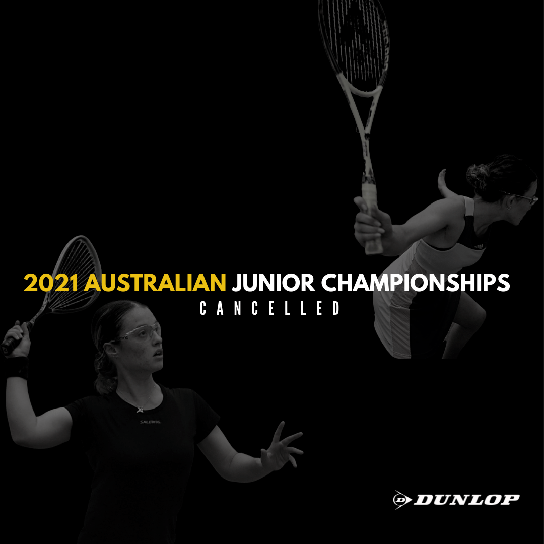 2021 AUSTRALIAN JUNIOR CHAMPIONSHIPS CANCELLED DUE TO ONGOING COVID19