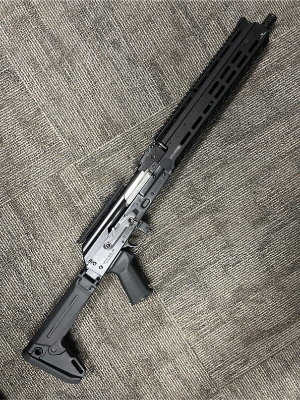 Zastava ZPAPM70 7.62x39mm 16.5" BLK Chrome Lined MLOK Magpul Zhukov