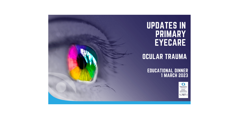 Updates in Primary Eyecare Series One, Spring Hill, Wed 1st Mar 2023