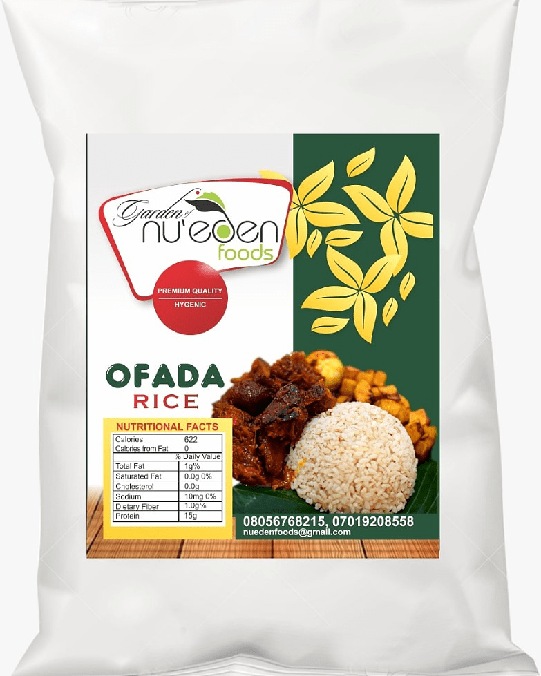 nu'eden OFADA RICE Nu'eden Foods Flutterwave Store