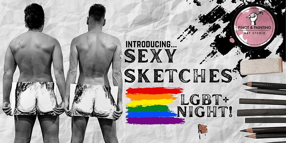 Sexy Sketches LGBT+ Social Art , Maylands, Fri 8th Apr 2022, 645 pm