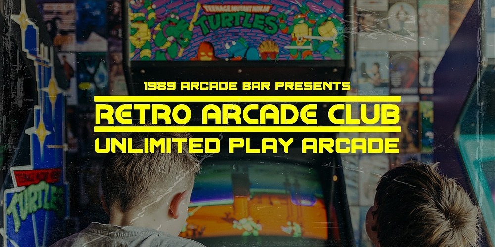 Retro Arcade Club Unlimited Play Arcade, Newtown, Sun 30th Oct 2022
