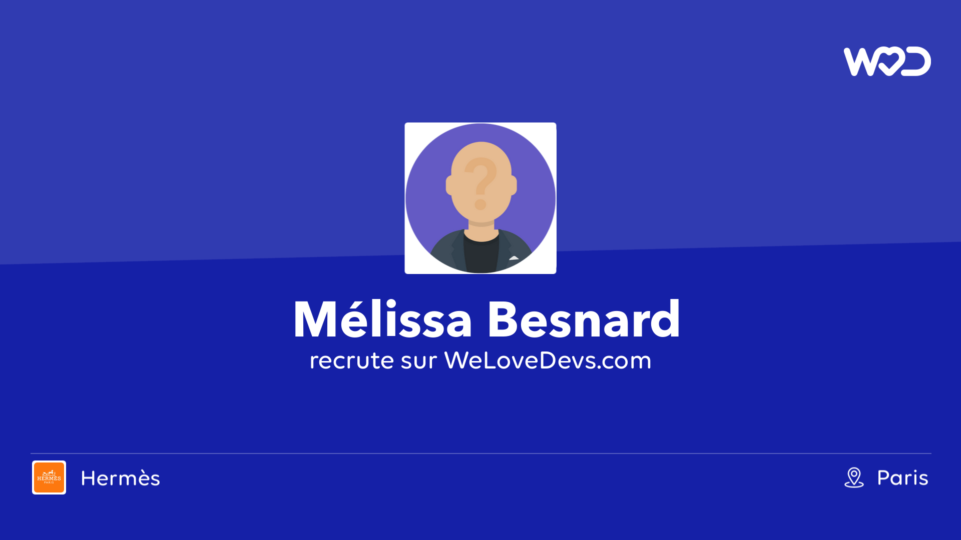 💙 Mélissa Besnard, Responsable Marque employeur at Hermès is hiring