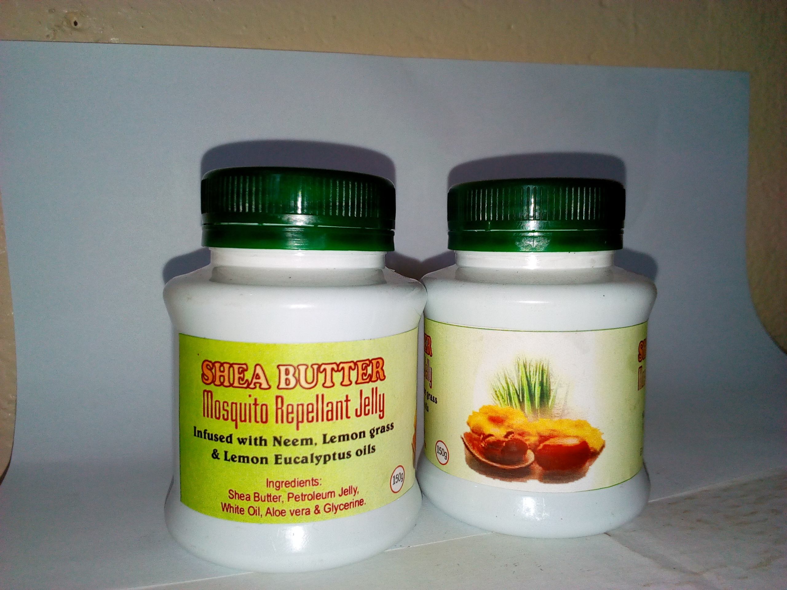 Shea butter Mosquito repellent Jelly 150grams NILE TROPICAL STORE