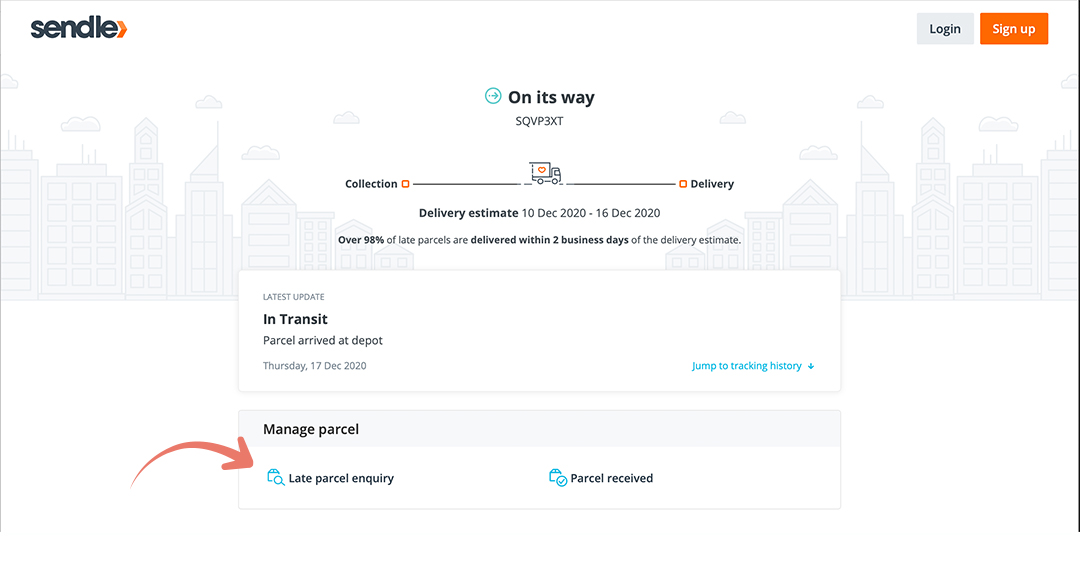 My order hasn't arrived yet