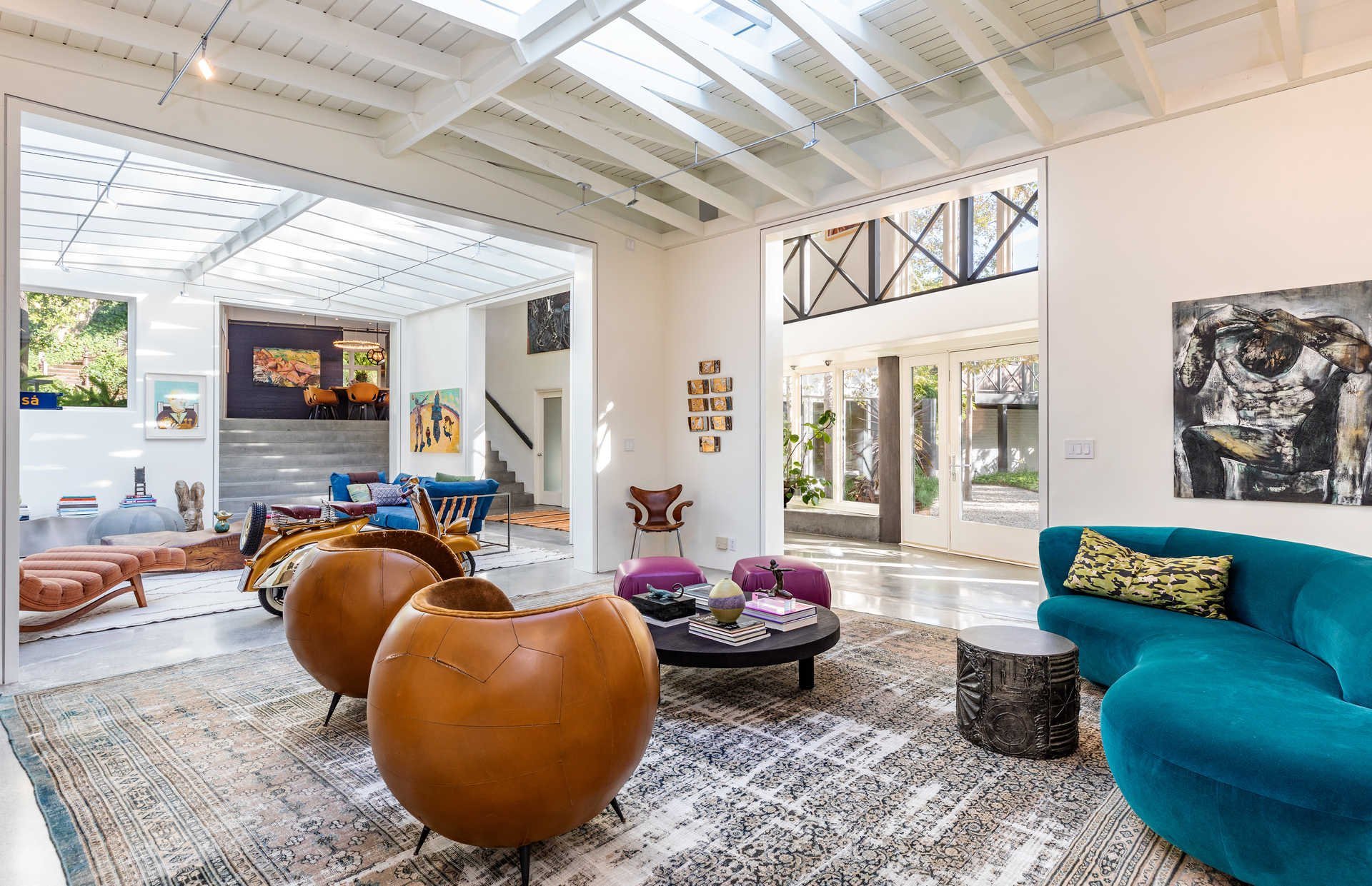 A Stunning Rustic Canyon Compound Designed by Frank Gehry