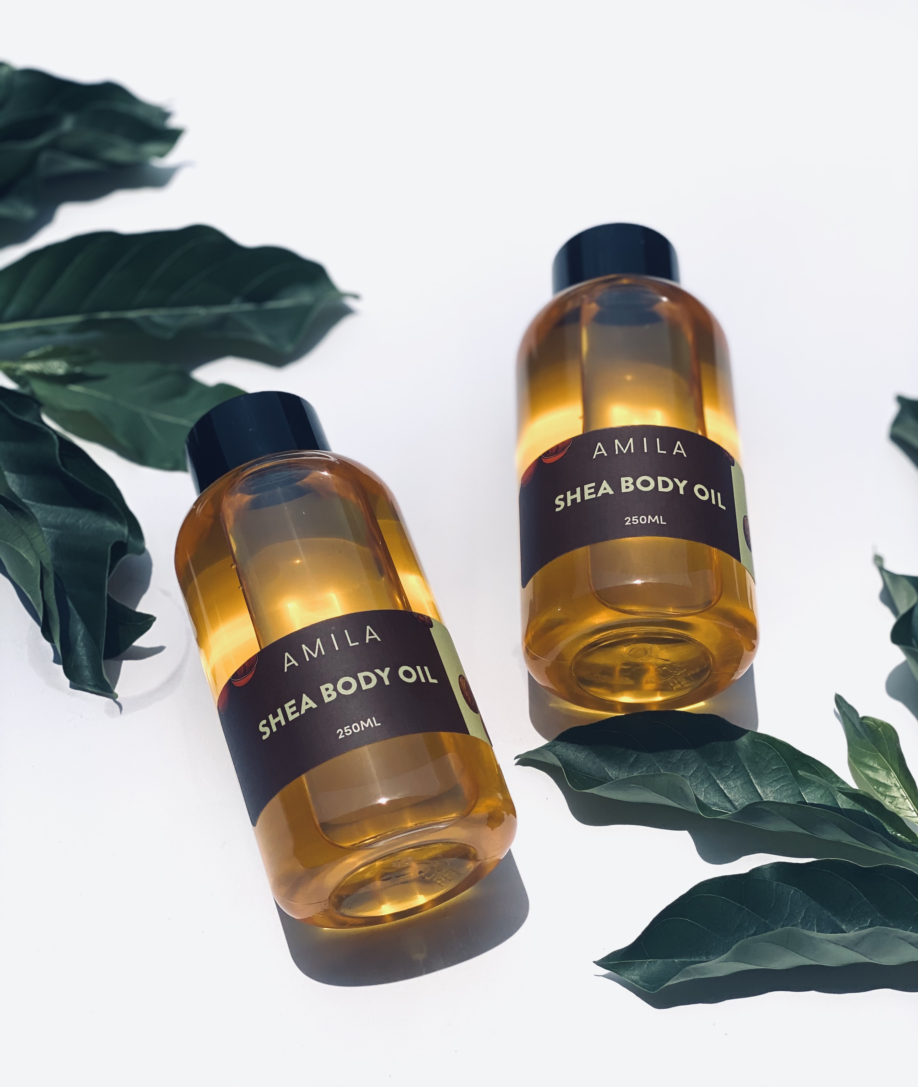 SHEA BODY OIL Amila Naturals Flutterwave Store