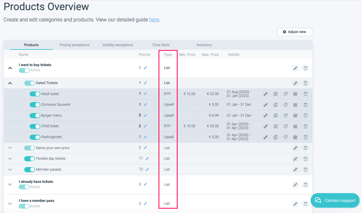 How to create Products and Product Lists/Categories from your Control Panel A full guide