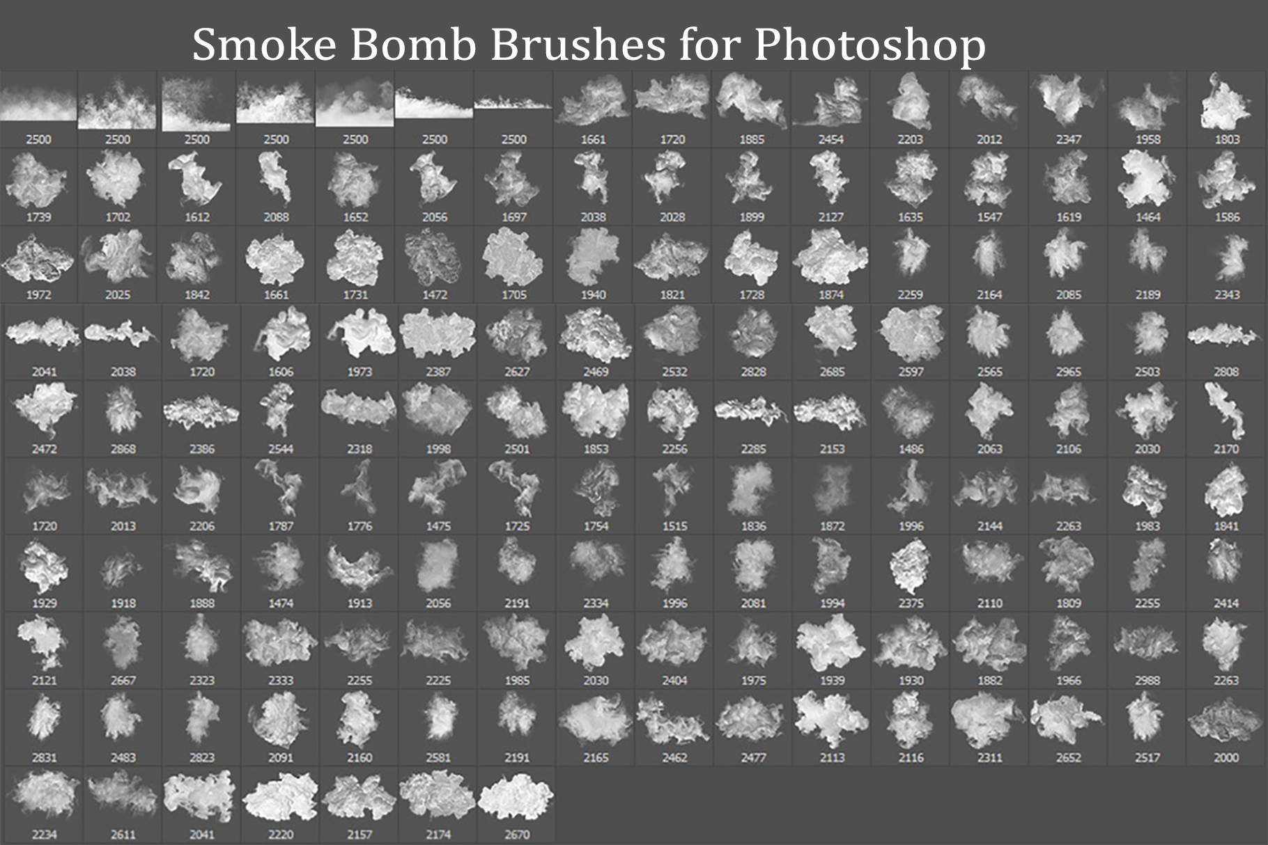 Smoke Brushes
