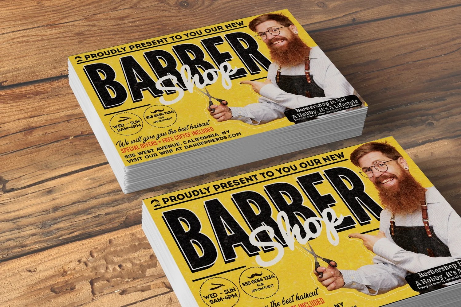 Barber Shop Opening Flyer FilterGrade
