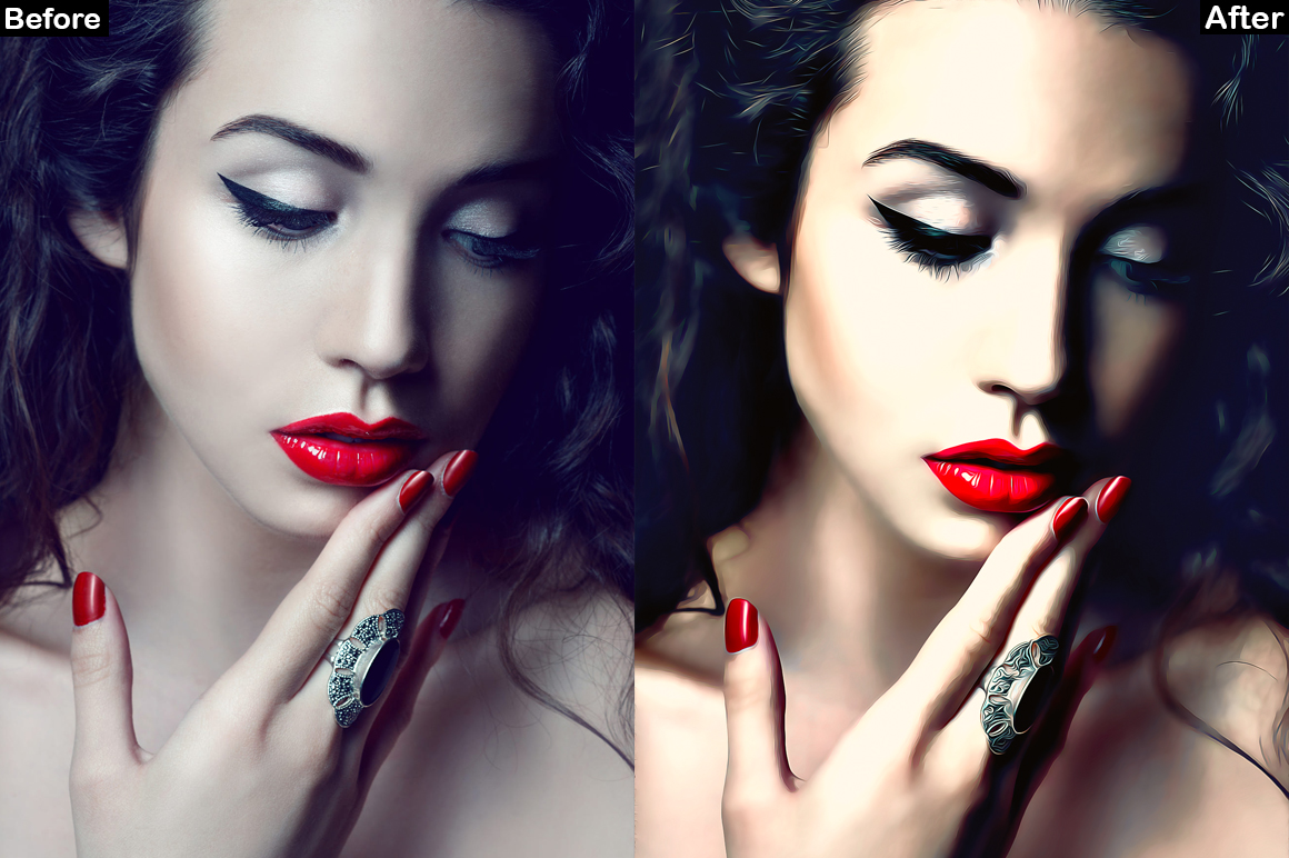 Pro Oil Painting Effect FilterGrade