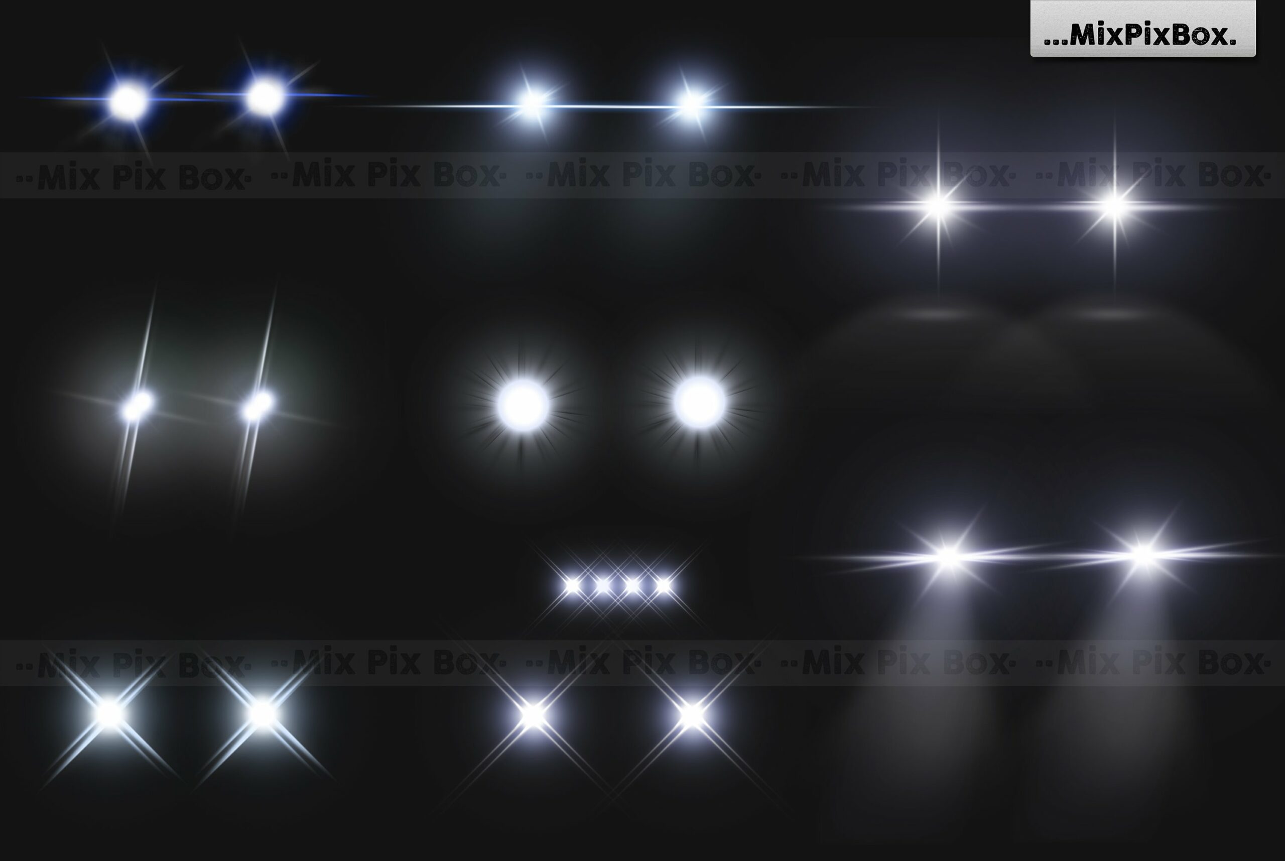 Car Headlights Photo Overlays FilterGrade