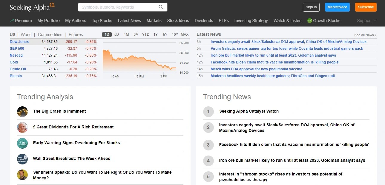 Top 14 Best & Most Popular Stock Research sites FMP