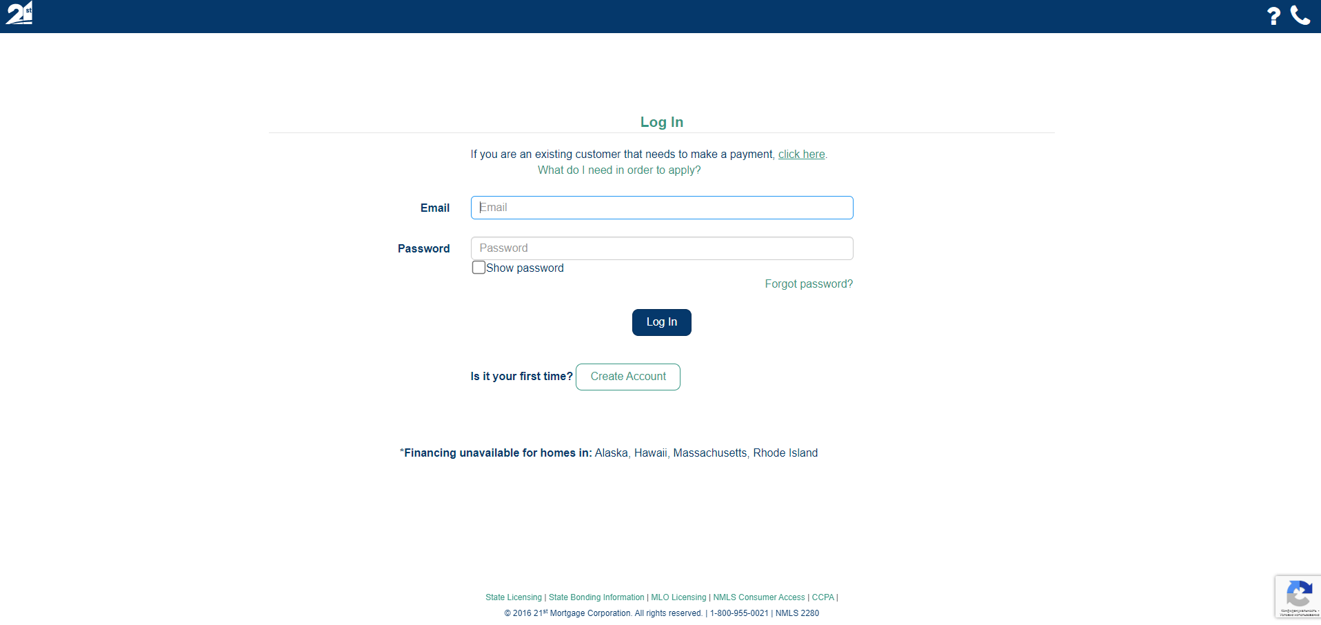 21st Mortgage Account StepbyStep Registration, Apply for Mortgage