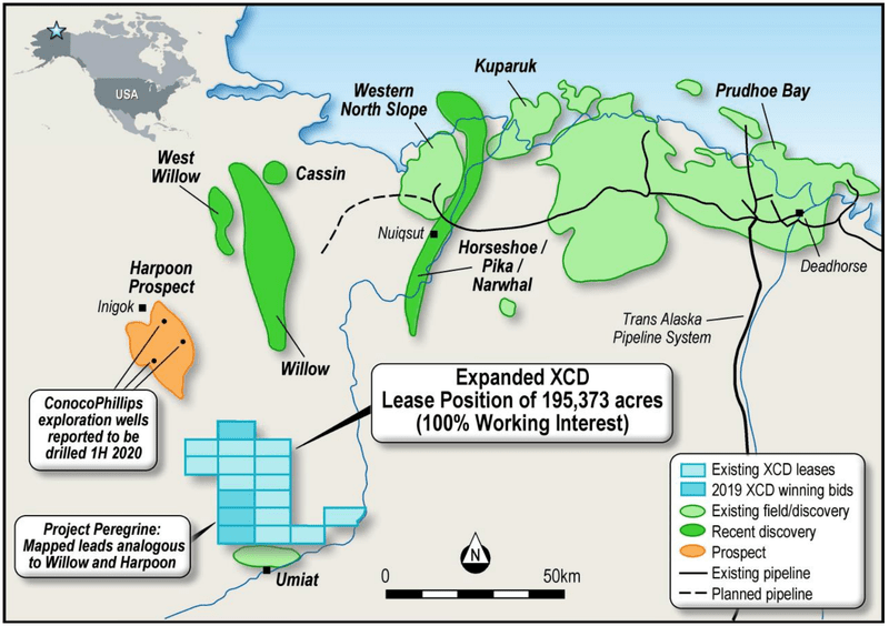 Willow Oil Project Map Reistanxb