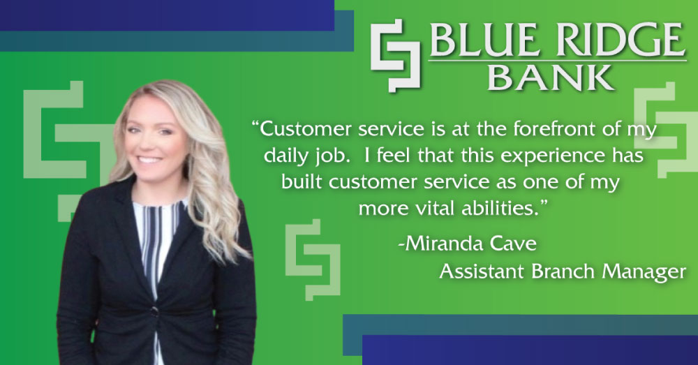 Miranda Cave Customer Service Focused