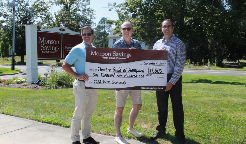 Monson Savings Bank Congratulates the Theatre Guild of Hampden on a
